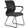 ErgoLife Sit 8 M4-9 (F57) - X2+Bahama черный/темно-серый, основание черное, с подлокотниками фото 1