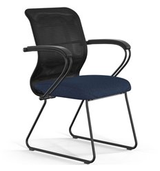 ErgoLife Sit 8 M4-9 (F57) - X2+Bahama черный/синий, основание черное, с подлокотниками