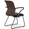 ErgoLife Sit 8 M4-9 (F57) - X2+Extra темно-коричневый, основание черное, с подлокотниками фото 2
