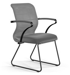 ErgoLife Sit 8 M4-9 (F57) - X2+Extra серый, основание черное, с подлокотниками