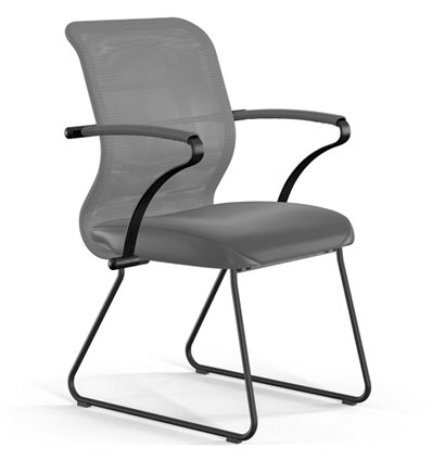 ErgoLife Sit 8 M4-9 (F57) - X2+Extra серый, основание черное, с подлокотниками