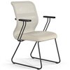 ErgoLife Sit 8 M4-9 (F57) - X2+Extra молочный, основание черное, с подлокотниками фото 3