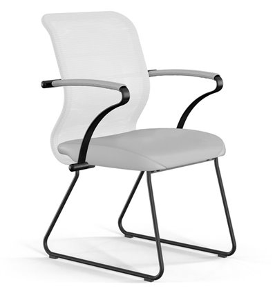 ErgoLife Sit 8 M4-9 (F57) - X2+Extra белый, основание черное, с подлокотниками