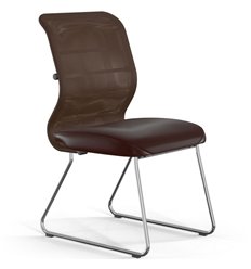 Кресло эргономичное ErgoLife Sit 8 M4-9 (F54) - X2+Extra темно-коричневый, основание хром, без подлокотников фото 1