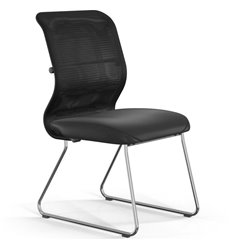 Кресло эргономичное ErgoLife Sit 8 M4-9 (F54) - X2+Extra черный, основание хром, без подлокотников фото 1