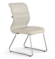 ErgoLife Sit 8 M4-9 (F54) - X2+Extra молочный, основание хром, без подлокотников