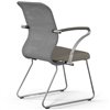 ErgoLife Sit 8 M4-9 (F54) - X2+Bahama серый/песочный, основание хром, с подлокотниками фото 2