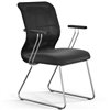 ErgoLife Sit 8 M4-9 (F54) - X2+Extra черный, основание хром, с подлокотниками фото 3