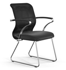 ErgoLife Sit 8 M4-9 (F54) - X2+Extra черный, основание хром, с подлокотниками