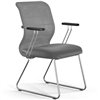 ErgoLife Sit 8 M4-9 (F54) - X2+Extra серый, основание хром, с подлокотниками фото 3