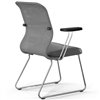 ErgoLife Sit 8 M4-9 (F54) - X2+Extra серый, основание хром, с подлокотниками фото 4
