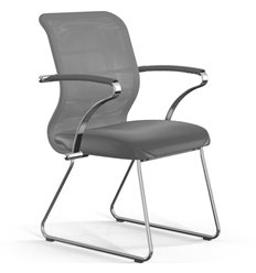 ErgoLife Sit 8 M4-9 (F54) - X2+Extra серый, основание хром, с подлокотниками