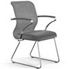 ErgoLife Sit 8 M4-9 (F54) - X2+Extra серый, основание хром, с подлокотниками фото 1