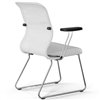 ErgoLife Sit 8 M4-9 (F54) - X2+Extra белый, основание хром, с подлокотниками фото 4