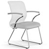 ErgoLife Sit 8 M4-9 (F54) - X2+Extra белый, основание хром, с подлокотниками фото 1