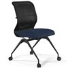ErgoLife Sit 8 M4-9 (F56) - X2+Bahama черный/синий, основание черное, без подлокотников фото 1