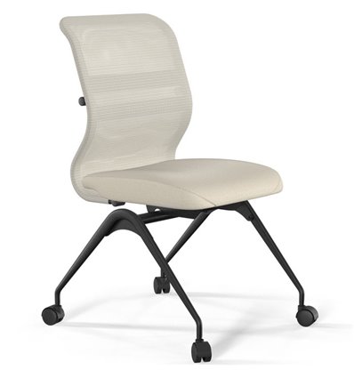 ErgoLife Sit 8 M4-9 (F56) - X2+Extra молочный, основание черное, без подлокотников
