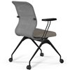 ErgoLife Sit 8 M4-9 (F56) - X2+Bahama серый/песочный, основание черное, с подлокотниками фото 4