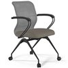 ErgoLife Sit 8 M4-9 (F56) - X2+Bahama серый/песочный, основание черное, с подлокотниками фото 1