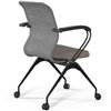 ErgoLife Sit 8 M4-9 (F56) - X2+Bahama серый/песочный, основание черное, с подлокотниками фото 2