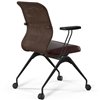 ErgoLife Sit 8 M4-9 (F56) - X2+Extra темно-коричневый, основание черное, с подлокотниками фото 4