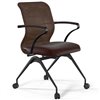 ErgoLife Sit 8 M4-9 (F56) - X2+Extra темно-коричневый, основание черное, с подлокотниками фото 1