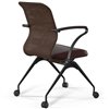 ErgoLife Sit 8 M4-9 (F56) - X2+Extra темно-коричневый, основание черное, с подлокотниками фото 2