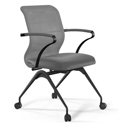 ErgoLife Sit 8 M4-9 (F56) - X2+Extra серый, основание черное, с подлокотниками