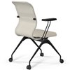 ErgoLife Sit 8 M4-9 (F56) - X2+Extra молочный, основание черное, с подлокотниками фото 4