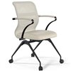 ErgoLife Sit 8 M4-9 (F56) - X2+Extra молочный, основание черное, с подлокотниками фото 1