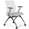 ErgoLife Sit 8 M4-9 (F56) - X2+Extra белый, основание черное, с подлокотниками фото 3