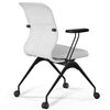 ErgoLife Sit 8 M4-9 (F56) - X2+Extra белый, основание черное, с подлокотниками фото 4