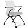 ErgoLife Sit 8 M4-9 (F56) - X2+Extra белый, основание черное, с подлокотниками фото 1