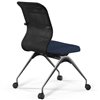 ErgoLife Sit 8 M4-9 (F53) - X2+Bahama черный/синий, основание хром, без подлокотников фото 2