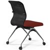 ErgoLife Sit 8 M4-9 (F53) - X2+Bahama черный/красный, основание хром, без подлокотников фото 2
