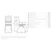ErgoLife Sit 8 M4-9 (F53) - X2+Extra темно-коричневый, основание хром, без подлокотников фото 3