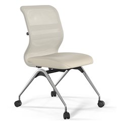 ErgoLife Sit 8 M4-9 (F53) - X2+Extra молочный, основание хром, без подлокотников