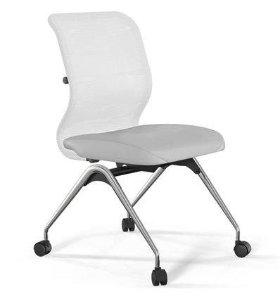 ErgoLife Sit 8 M4-9 (F53) - X2+Extra белый, основание хром, без подлокотников