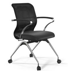 ErgoLife Sit 8 M4-9 (F53) - X2+Extra черный, основание хром, с подлокотниками