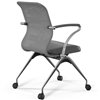 ErgoLife Sit 8 M4-9 (F53) - X2+Extra серый, основание хром, с подлокотниками фото 2
