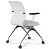 ErgoLife Sit 8 M4-9 (F53) - X2+Extra белый, основание хром, с подлокотниками фото 4