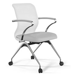 ErgoLife Sit 8 M4-9 (F53) - X2+Extra белый, основание хром, с подлокотниками