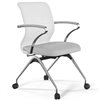 ErgoLife Sit 8 M4-9 (F53) - X2+Extra белый, основание хром, с подлокотниками фото 1