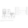 ErgoLife Sit 8 Mr4-4 (B02) - Vivaldi фуксия, пластик, без подлокотников фото 5