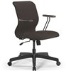 ErgoLife Sit 8 Mr4-4 (B02) - Vivaldi темно-коричневый, пластик, с подлокотниками фото 3