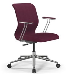 ErgoLife Sit 8 Mr4-4 (B23) - Vivaldi сливовый, хром, с подлокотниками
