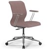 ErgoLife Sit 8 Mr4-4 (B23) - Vivaldi темно-розовый, хром, с подлокотниками фото 1