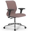 ErgoLife Sit 8 Mr4-4 (B23) - Vivaldi темно-розовый, хром, с подлокотниками фото 5