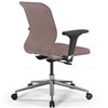 ErgoLife Sit 8 Mr4-4 (B23) - Vivaldi темно-розовый, хром, с подлокотниками фото 6