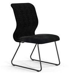 ErgoLife Sit 8 Mr4-4 (F57) - Vivaldi черный, основание черное, без подлокотников